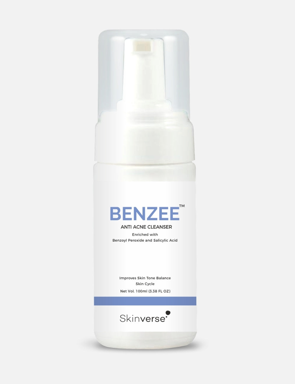 Benzee Anti-Acne Cleanser | Deep Cleansing for Clear, Blemish-Free Skin