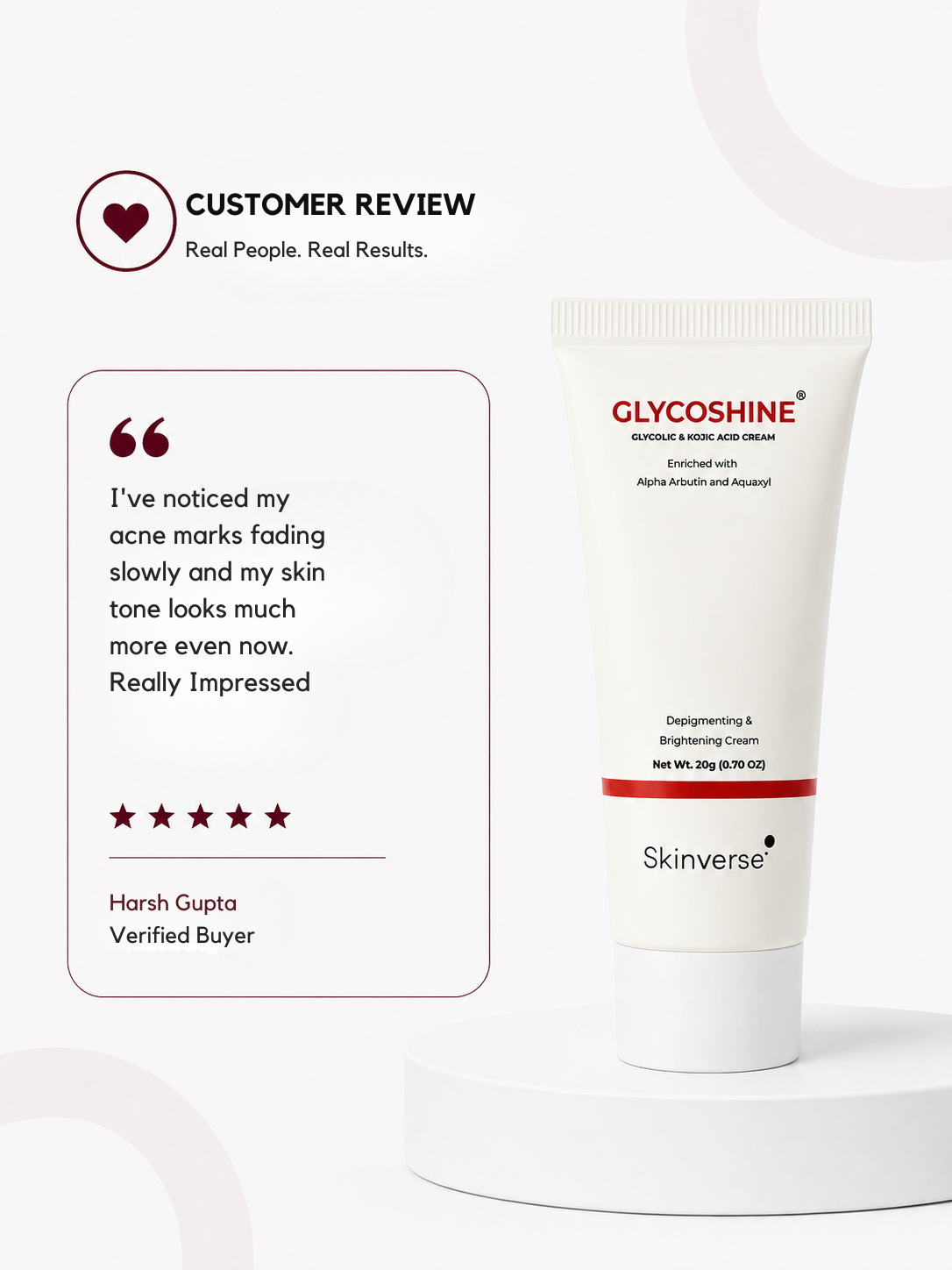 Glycoshine Cream | Exfoliate, Brighten & Renew Your Skin with Glycolic Acid