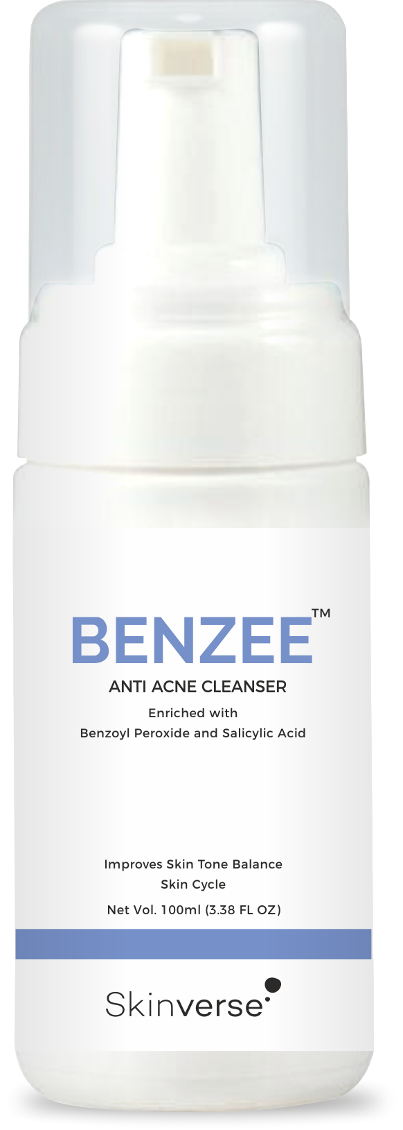 Benzee Anti-Acne Cleanser | Deep Cleansing for Clear, Blemish-Free Skin