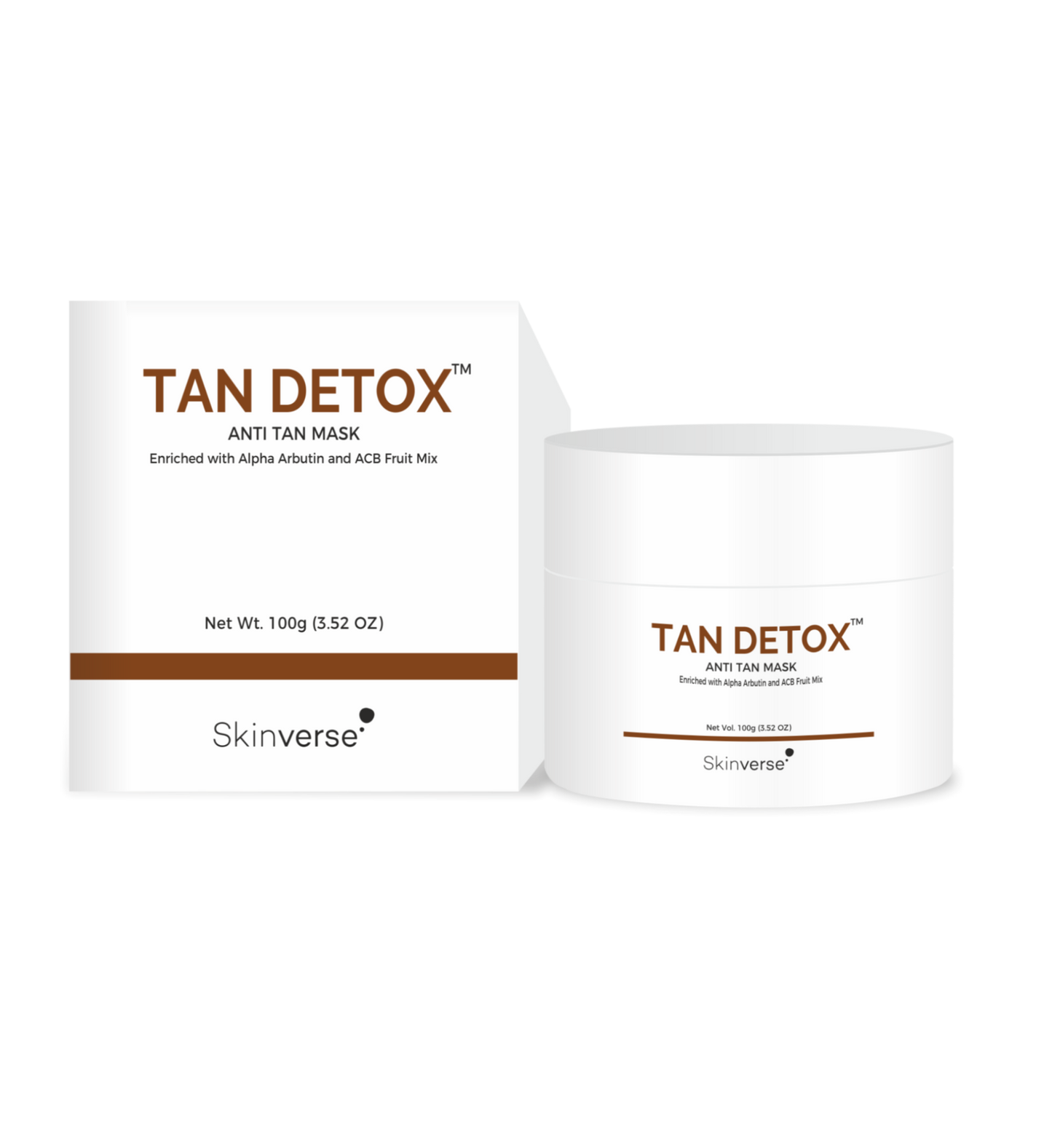 Tan Detox Mask | Instant Tan Removal & Skin Brightening