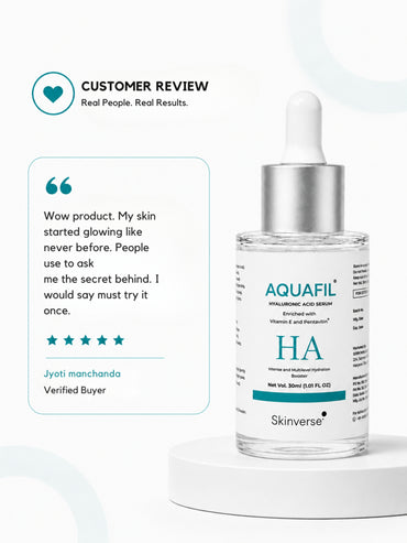Aquafil Multilevel Hydration Serum | Deep Hydration with Hyaluronic Acid