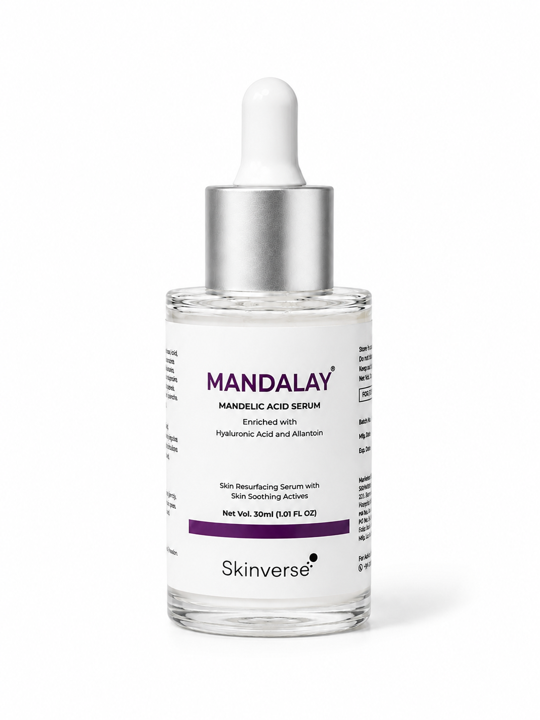 Mandalay Skin Resurfacing Serum | Smooth & Renew Your Skin with AHA BHA