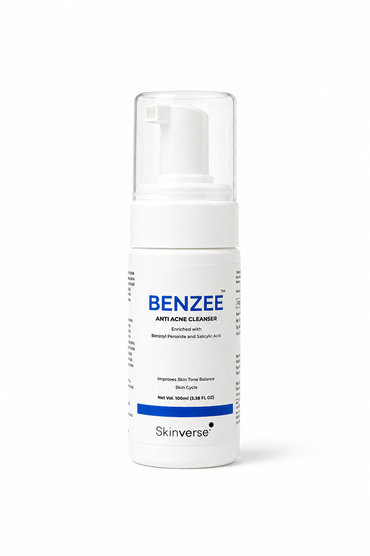Benzee Anti-Acne Cleanser | Deep Cleansing for Clear, Blemish-Free Skin