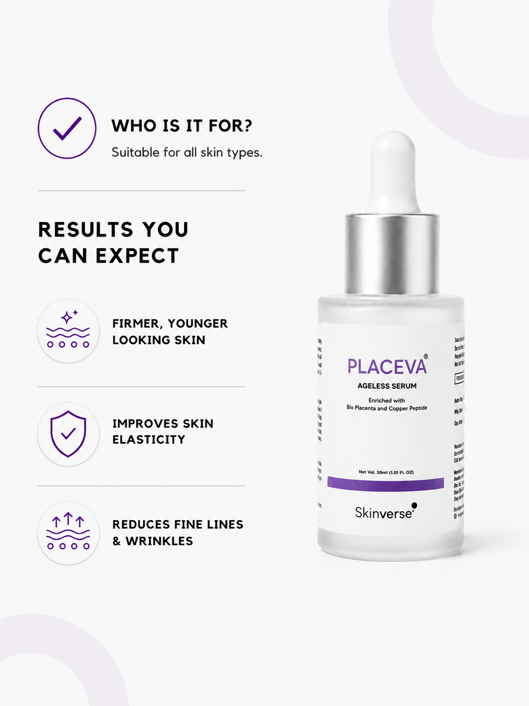 Placeva Ageless Serum | Advanced Anti-Aging & Skin Rejuvenation