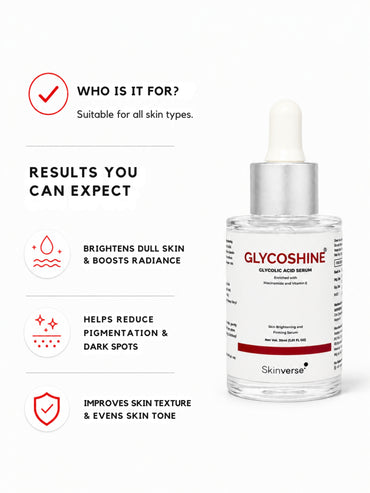 Glycoshine Serum | Brighten & Renew Skin with Glycolic Acid
