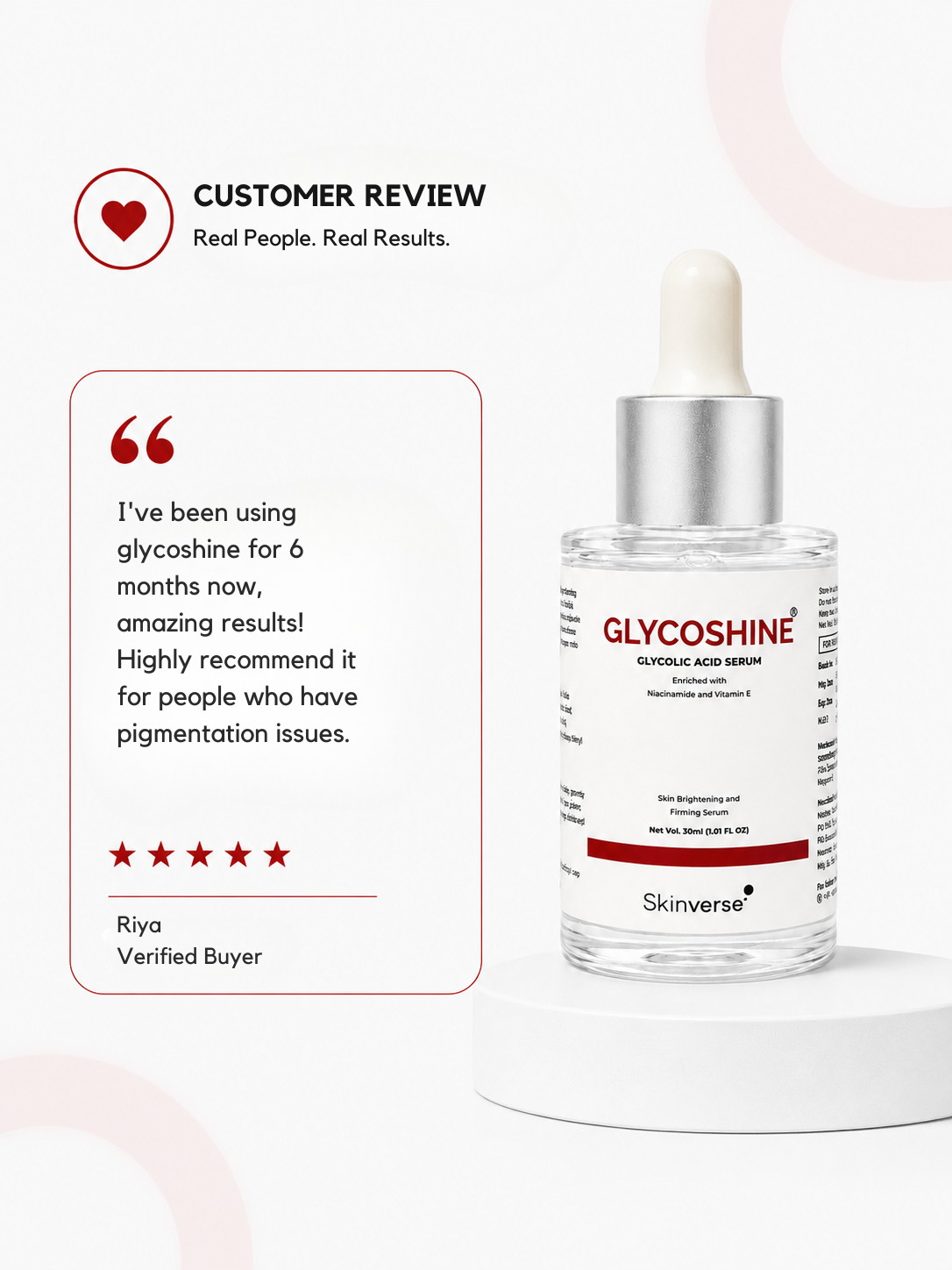 Glycoshine Serum | Brighten & Renew Skin with Glycolic Acid