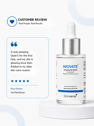 Niovate Niacinamide Serum | Antioxidant-Rich Hydration for Radiant Skin