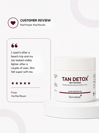 Tan Detox Mask | Instant Tan Removal & Skin Brightening