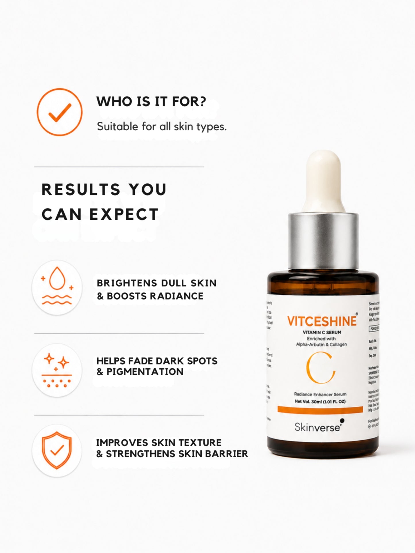 Vitceshine Vitamin C Serum | Brightening & Radiant Skin